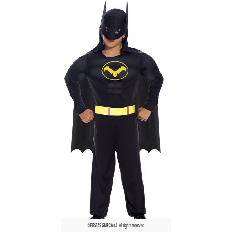 DISFRAZ BLACK HERO BATMAN 10-12 AÑOS