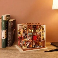 Robotime Biblioteca De Sam Maqueta