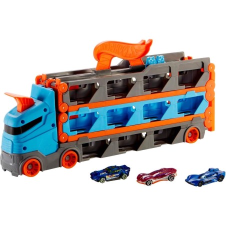 Hot Wheels Camión De Transporte Converti