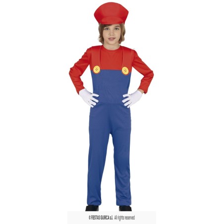 DISFRAZ MARIO MAQUINISTA DE TREN 10-12 A