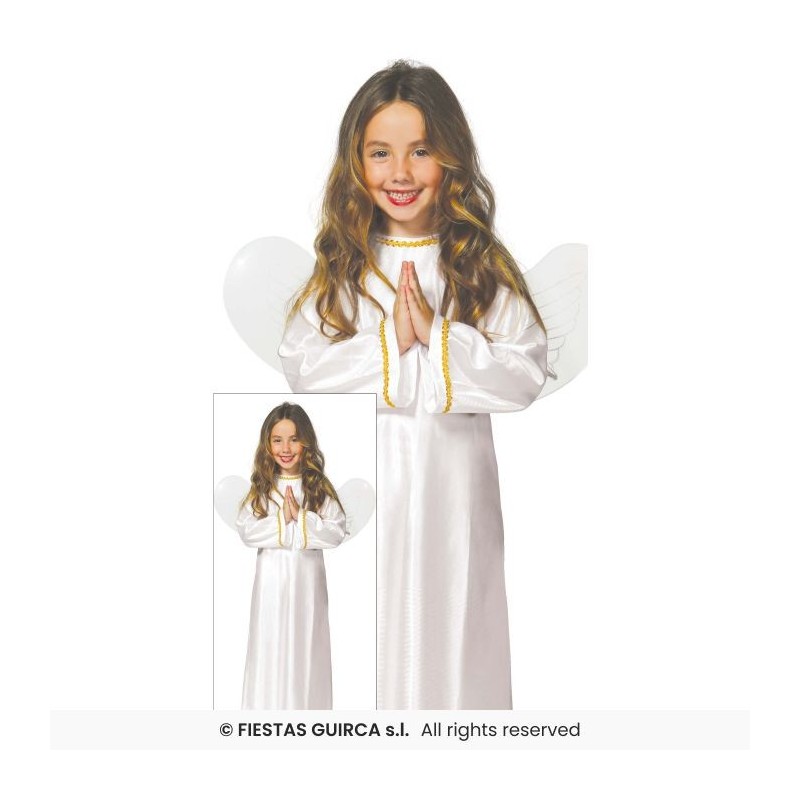 DISFRAZ ANGEL 10-12 AÑOS