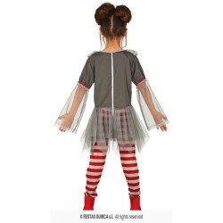 DISFRAZ PAYASA IT BAD CLOWN GIRLS  5-6 A 2
