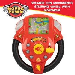 MOTOR TOWN-VOLANTE C/LUZ+SONIDOS +24M 2