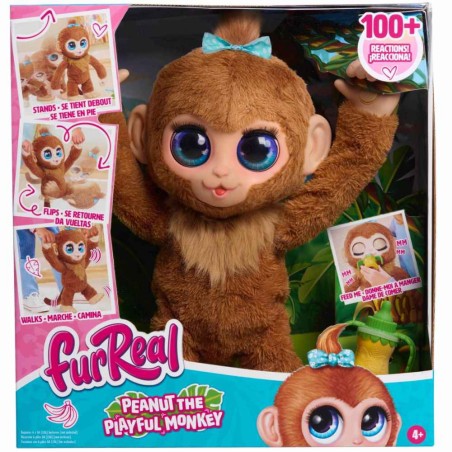 Fur Real Peanut El Mono Interactivo