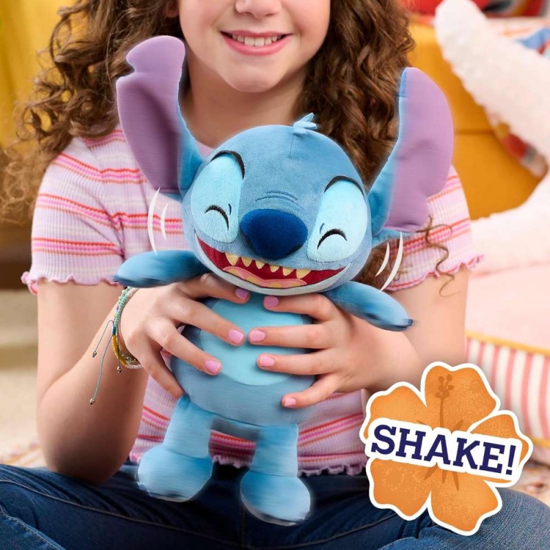 Disney Stitch Crack Me Up Feature Plush