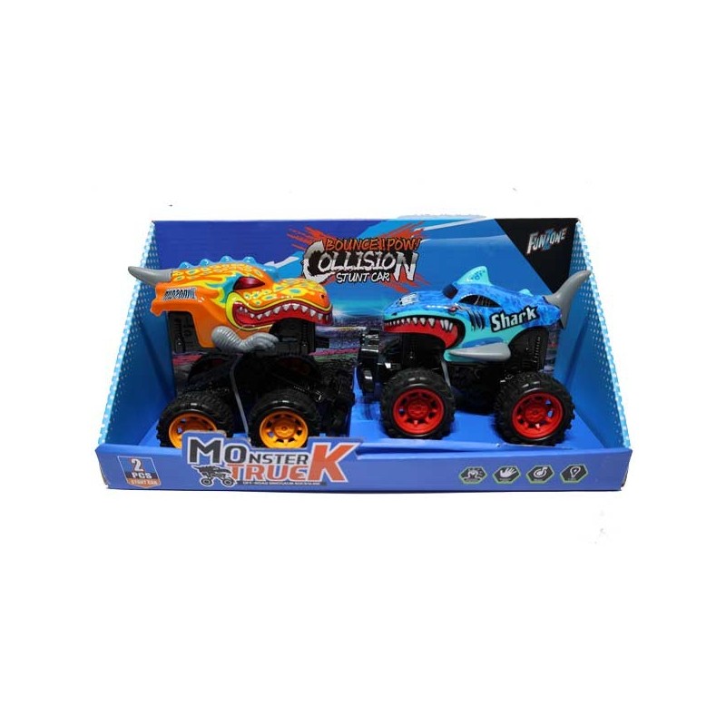 Caja 2 Monster Truck – Pack de Camiones 