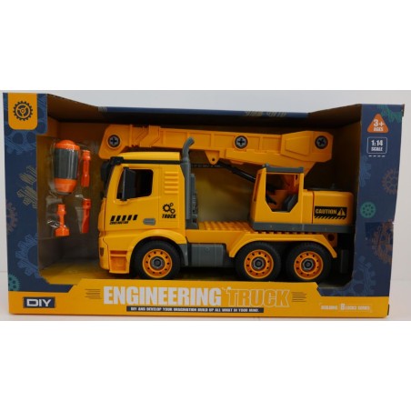CAMION GRUA CON DESTORNILLADOR