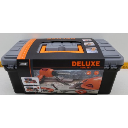 CAJA HERRAMIENTAS CON TALADRO MANUAL