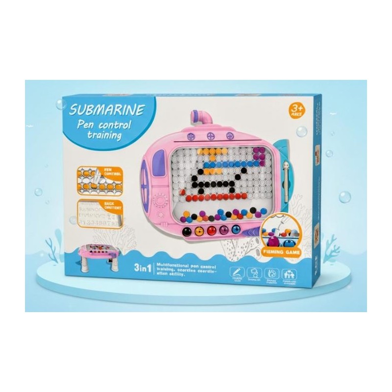 Pizarra Mosaico de Colores Infantil 3en1