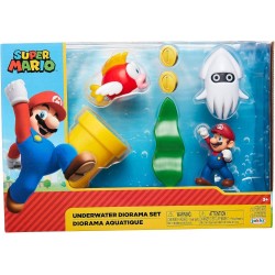 Set Mundo Submarino-super Mario diorama