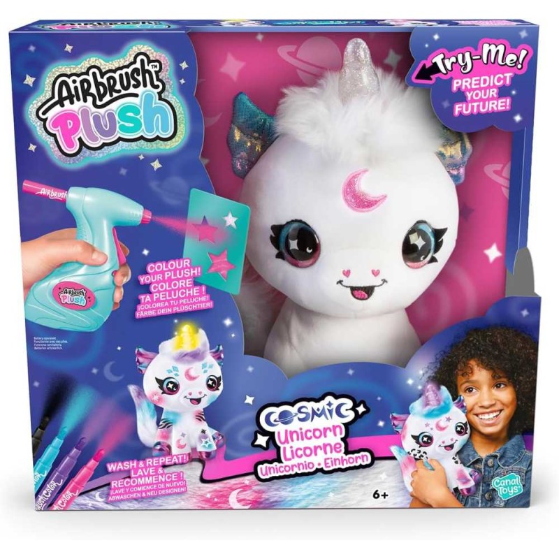 Airbrush Plush - Colorea tu Unicornio -