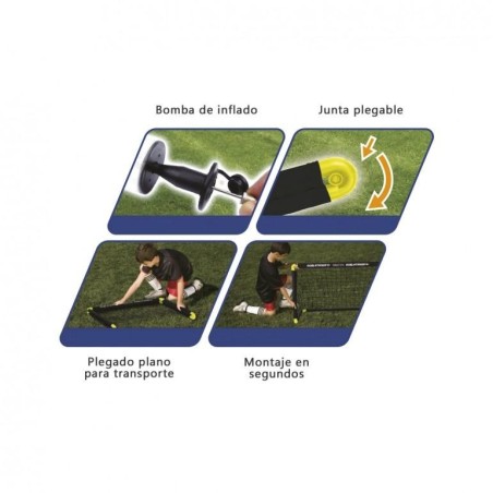 Porteria de Futbol Plegable