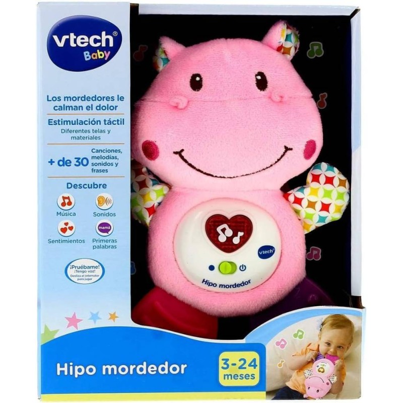 Hipo mordedor rosa