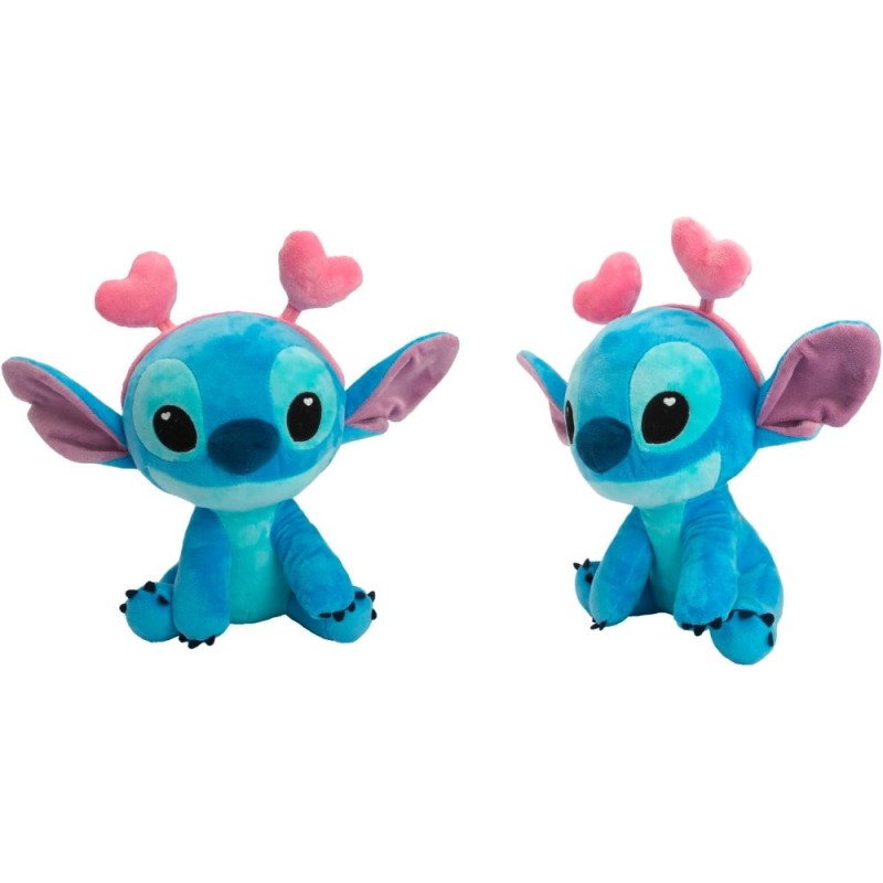 Peluche Stitch Corazones 25 cm