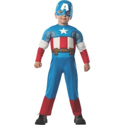 DISFRAZ CAPITAN AMERICA PRESCHOOL 12-24