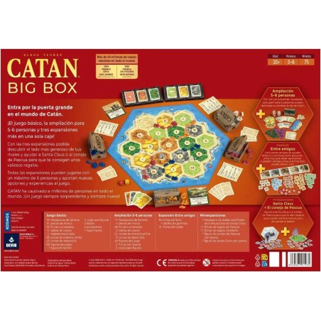 Catan Big Box, Juego de Mesa, Ed.2025