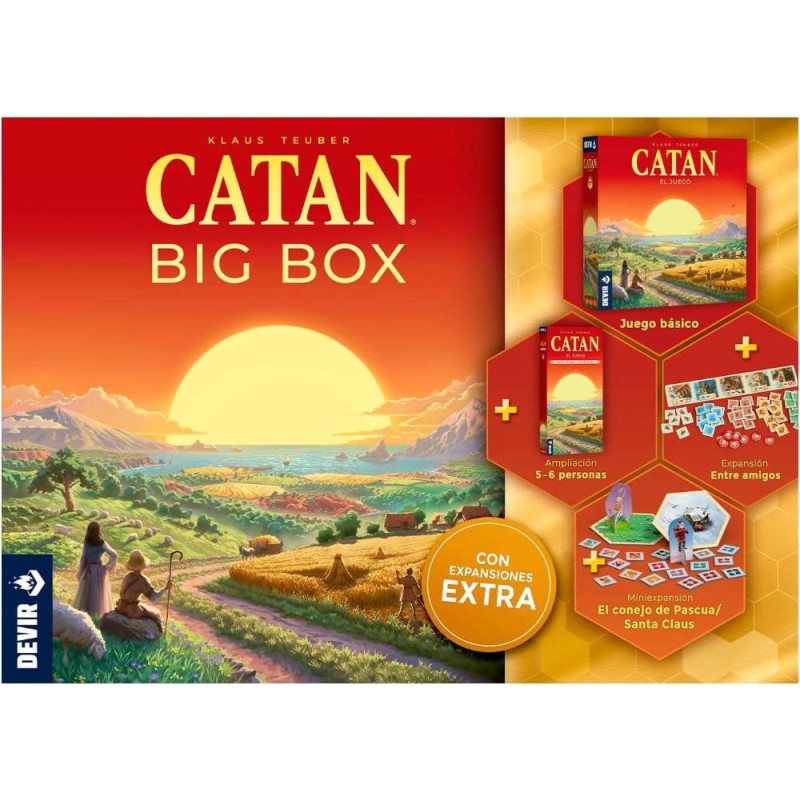 Catan Big Box, Juego de Mesa, Ed.2025