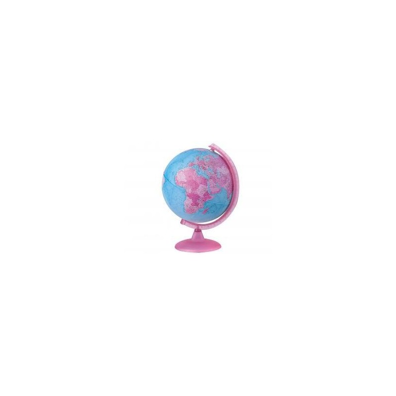 Globo terraqueo con luz modelo pink diam