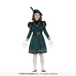 DISFRAZ PAJE VERDE 10-12 AÑOS