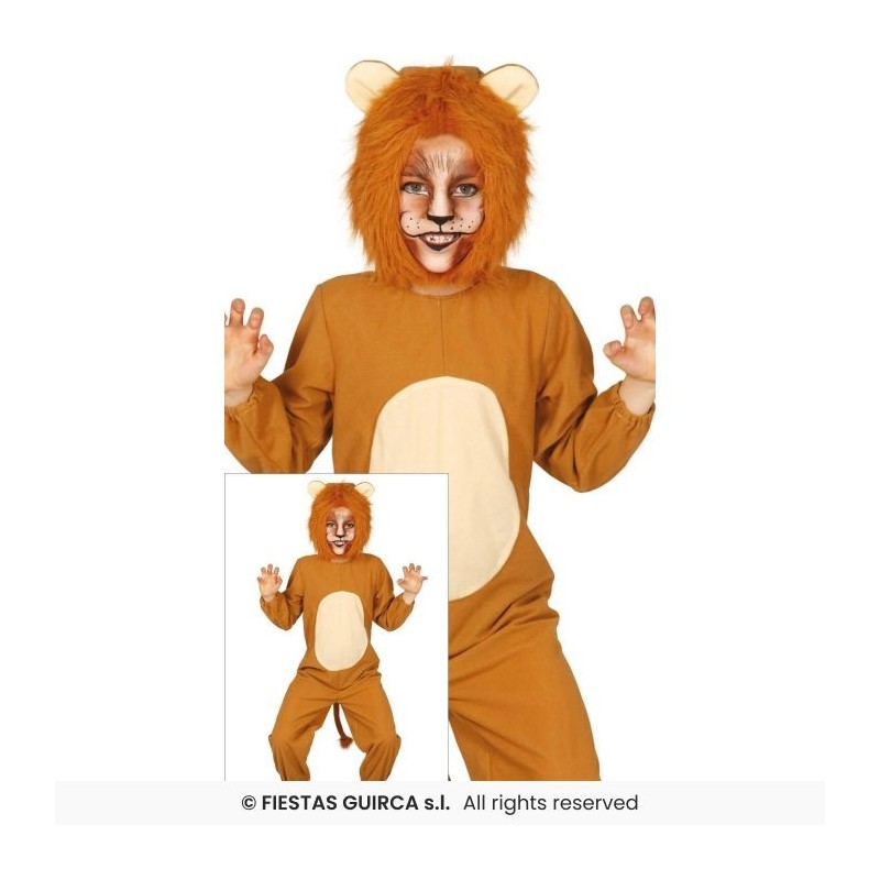 DISFRAZ LEON 5-6 Años