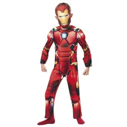DISFRAZ IRON MAN AVENGERS MUSCULO 3-4 añ 2