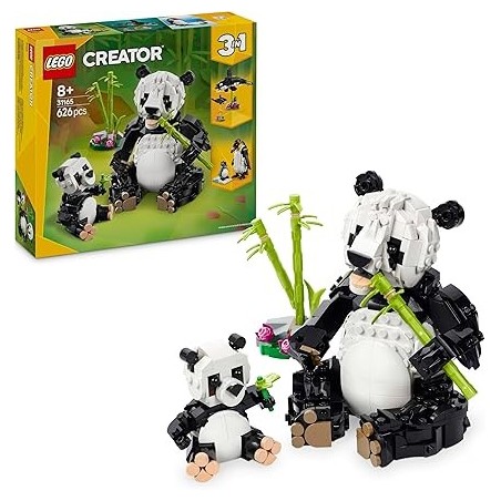 Fauna Salvaje: Familia de Pandas