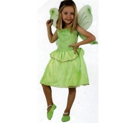 DISFRAZ HADA CAMPANILLA VERDE 3-4 AÑOS