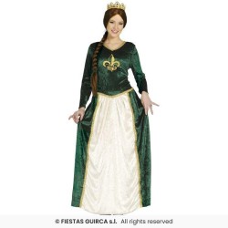 DISFRAZ REINA MEDIEVAL FIONA (S)