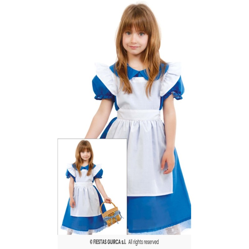 DISFRAZ BLUE LITTLE ALICIA 7-9 Años