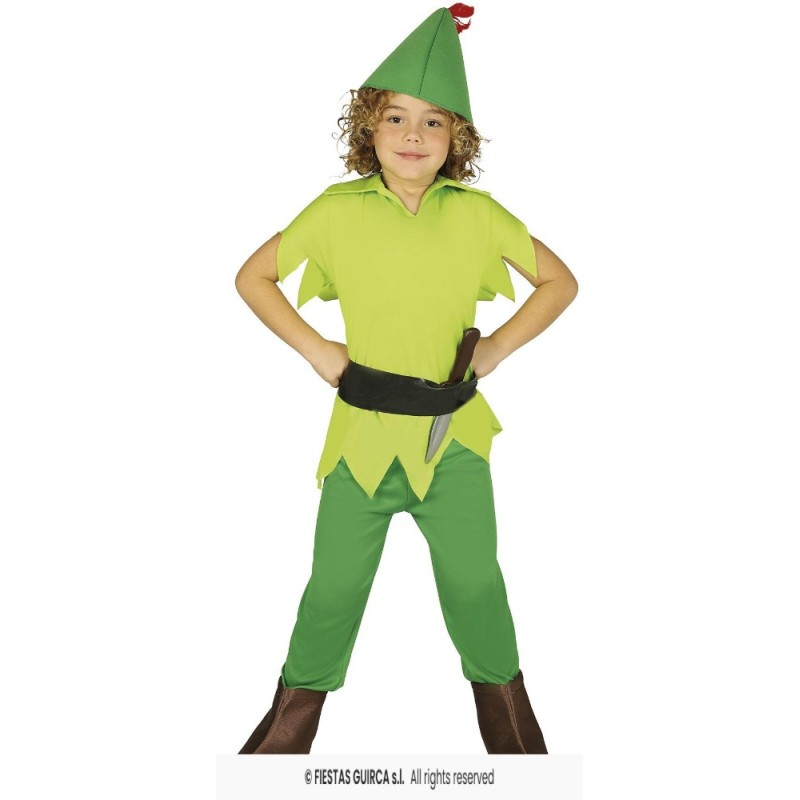 DISFRAZ PETER PAN ARQUERO 3-4 Años