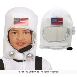 casco astronauta infantil tela  2