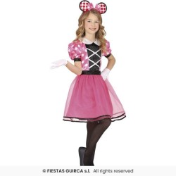 DISFRAZ RATONCITA ROSA 5-6 AÑOS MINNIE 2