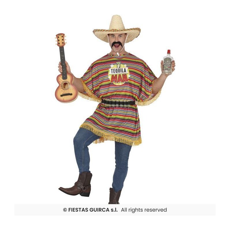 DISFRAZ MEXICANO TEQUILA MAN T.L