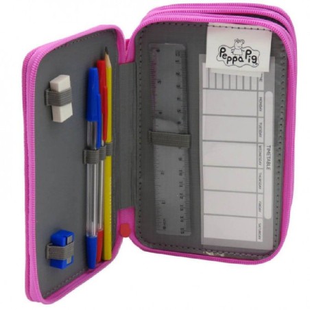PLUMIER ESTUCHE PEPPA PIG TRIPLE