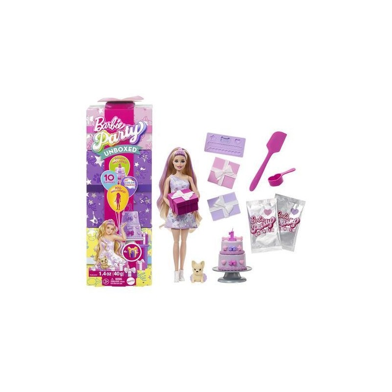 Barbie Party Unboxed™ Surtido De Muñeca