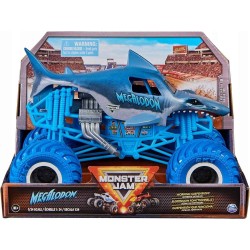 Coche Monster Jam Megalodon Oscuro 1:24