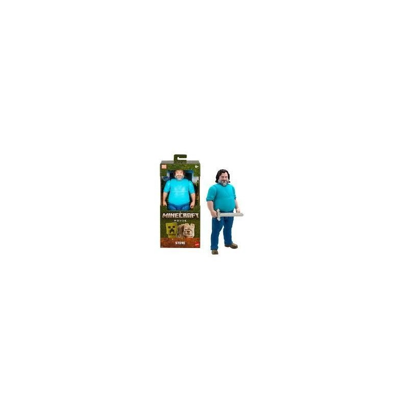 Figura Surtida A Escala De Minecraft