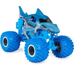 Coche Monster Jam Megalodon Oscuro 1:24 2