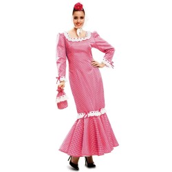 DISFRAZ CHULAPA MADRILEÑA ROSA MUJER XXL 2
