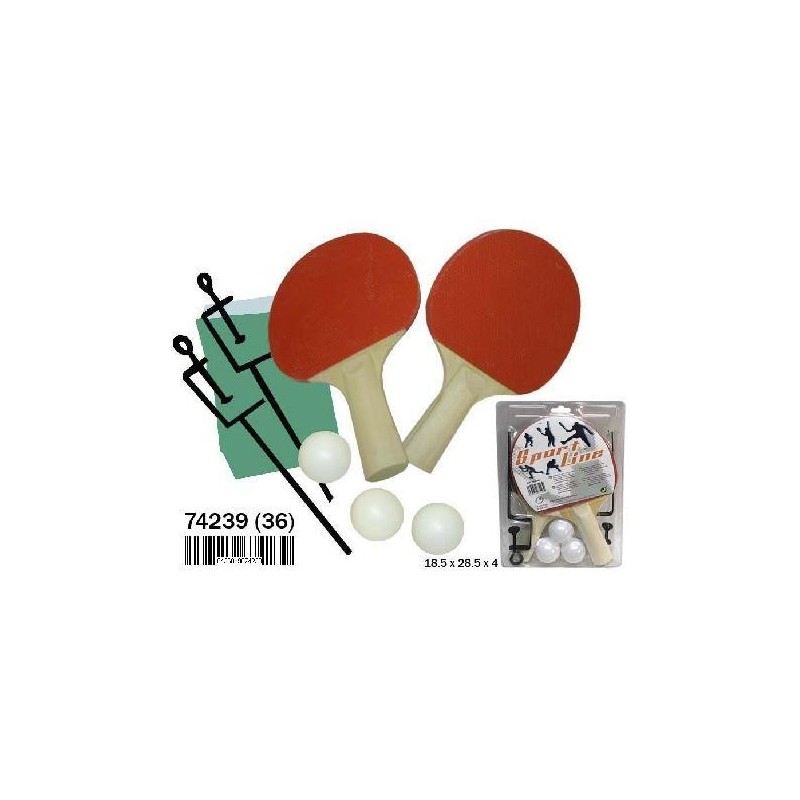 Blister de Raquetas ping-pong c/ pelotas