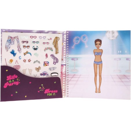 TOPModel Dress Me Up Stickerbook Sports