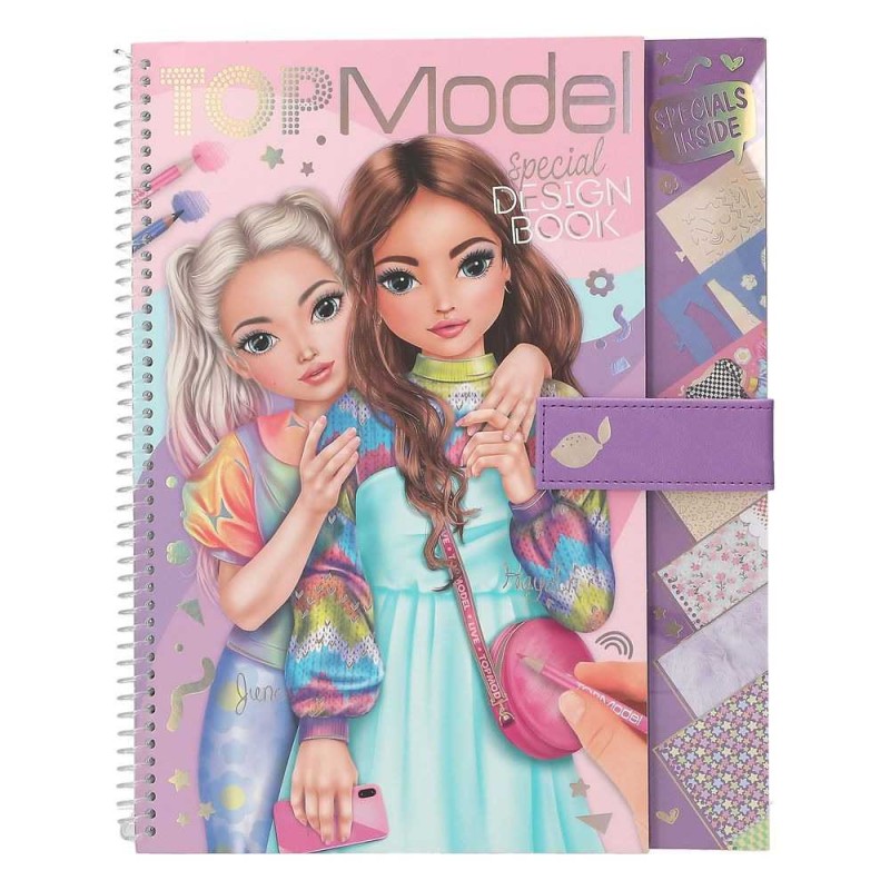 Libro para colorear especial TOPModel