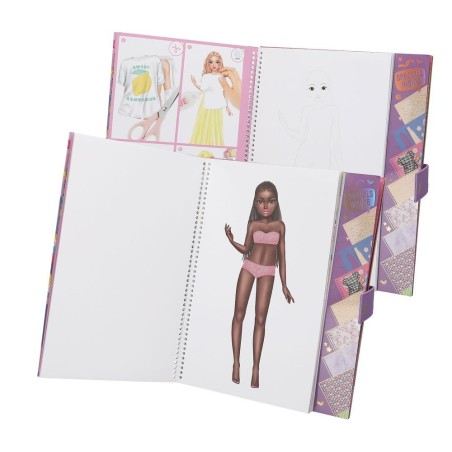 Libro para colorear especial TOPModel