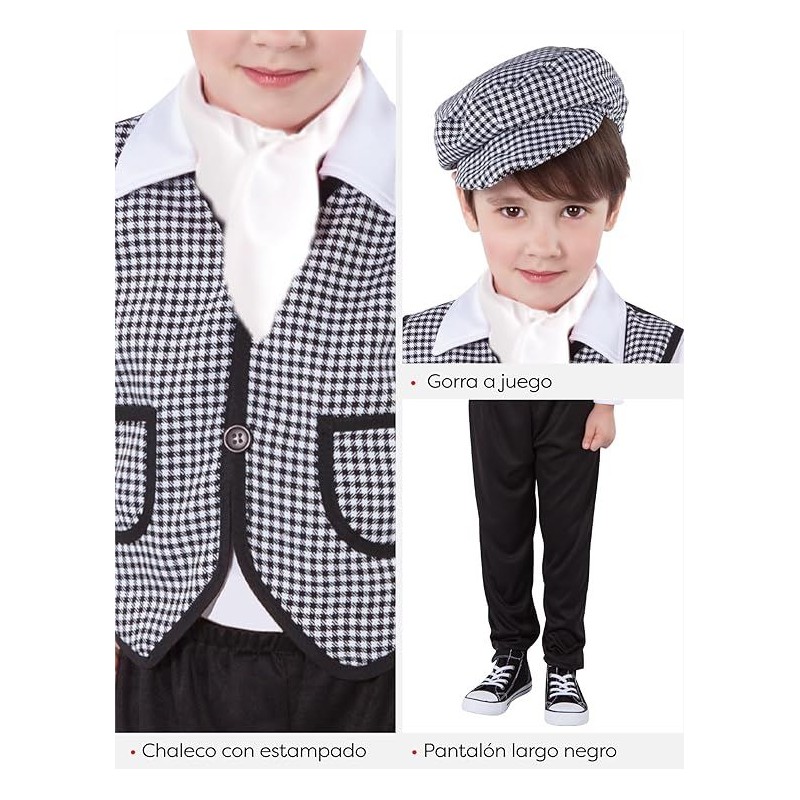 DISFRAZ CHULAPO CLASSIC  12-24 MESES