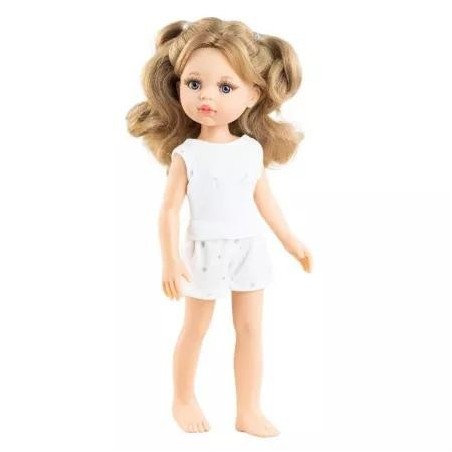 Muñeca Carla Pijama 32 cm en Bolsa