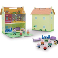 Peppa Pig: Casa De Madera Con 4 Personaj 2
