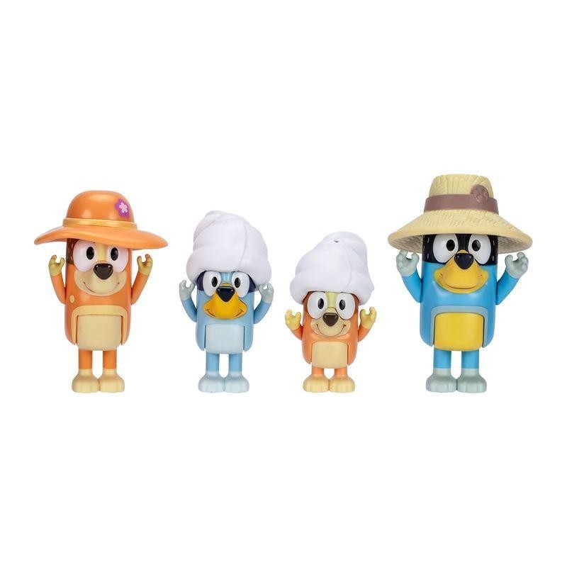 Bluey Pack 4 Figuras Varios Modelos