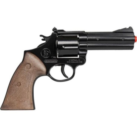REVOLVER POLICIA 12 TIROS NEGRO
