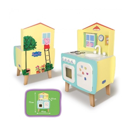 PEPPA PIG COCINA DE MADERA