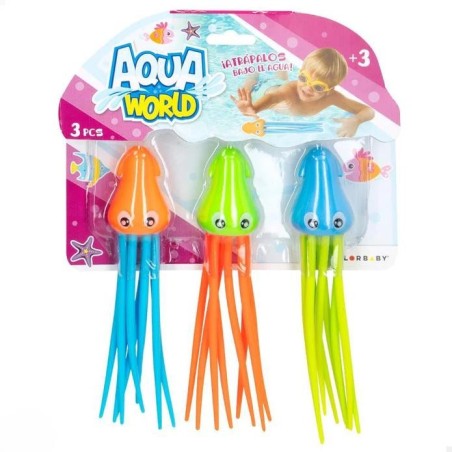 AQUA WORLD - JUEGO ACUATICO 3 PULPOS